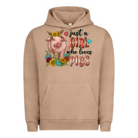 Pigment Burro western just girl who loves pigs Urban Hoodie - texasbilliewilder