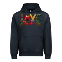 Navy Western Christmas Love Urban Hoodie - RanaPortraitStore