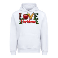 White Western Christmas Love Urban Hoodie - RanaPortraitStore