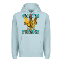 Blue Mist created with a purpose Premium Hoodie - texasbilliewilder