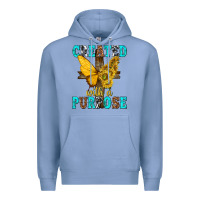 Colony Blue created with a purpose Premium Hoodie - texasbilliewilder