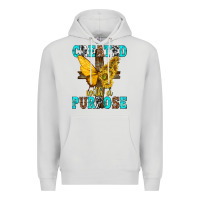 Dove Grey created with a purpose Premium Hoodie - texasbilliewilder