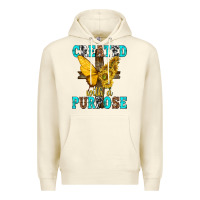 Sandshell created with a purpose Premium Hoodie - texasbilliewilder