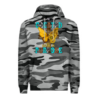 Slate Camo created with a purpose Premium Hoodie - texasbilliewilder