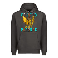 Smoke created with a purpose Premium Hoodie - texasbilliewilder
