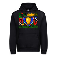 Black im an autism dad whats your superpower Urban Hoodie - Zillion Design Studio