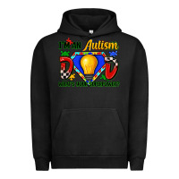 Pigment Black im an autism dad whats your superpower Urban Hoodie - Zillion Design Studio