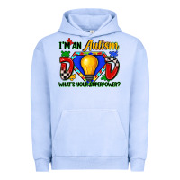 Pigment Grape Ice im an autism dad whats your superpower Urban Hoodie - Zillion Design Studio