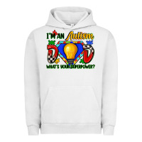 Pigment Lunar Rock im an autism dad whats your superpower Urban Hoodie - Zillion Design Studio