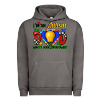 Pigment Tornado im an autism dad whats your superpower Urban Hoodie - Zillion Design Studio