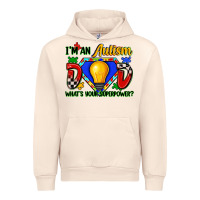 Sandshell im an autism dad whats your superpower Urban Hoodie - Zillion Design Studio