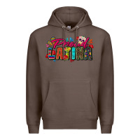 Coffee proud latina Premium Hoodie - Zillion Design Studio