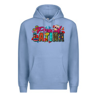 Colony Blue proud latina Premium Hoodie - Zillion Design Studio