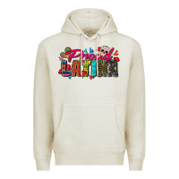 Oatmeal Heather proud latina Premium Hoodie - Zillion Design Studio