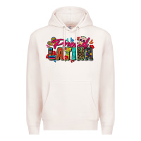 Pale Pink proud latina Premium Hoodie - Zillion Design Studio