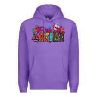 Purple proud latina Premium Hoodie - Zillion Design Studio