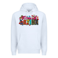 White proud latina Premium Hoodie - Zillion Design Studio