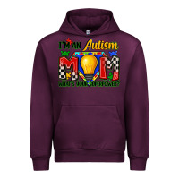 Mauve Wine i'm an autism mom what's your superpower Urban Hoodie - Zillion Design Studio