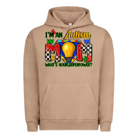 Pigment Burro i'm an autism mom what's your superpower Urban Hoodie - Zillion Design Studio