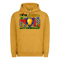 Pigment Peanut Butter i'm an autism mom what's your superpower Urban Hoodie - Zillion Design Studio