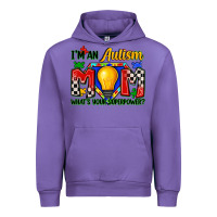 Tulip i'm an autism mom what's your superpower Urban Hoodie - Zillion Design Studio