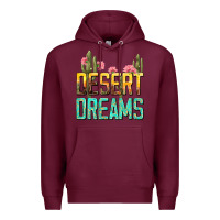 Burgundy desert dreams tbw Premium Hoodie - texasbilliewilder