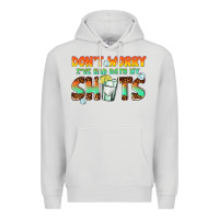 Dove Grey dont worry ive had both my shots Premium Hoodie - texasbilliewilder