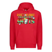Red dont worry ive had both my shots Premium Hoodie - texasbilliewilder