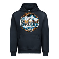 Navy Let It Snow Urban Hoodie - RanaPortraitStore