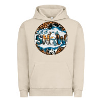 Pigment French Oak Let It Snow Urban Hoodie - RanaPortraitStore