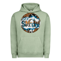 Pigment Oil Green Let It Snow Urban Hoodie - RanaPortraitStore