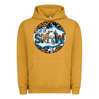 Pigment Peanut Butter Let It Snow Urban Hoodie - RanaPortraitStore