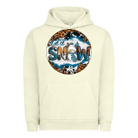 Pigment Pistachio Let It Snow Urban Hoodie - RanaPortraitStore