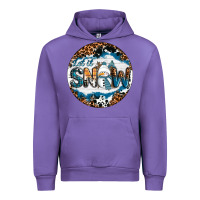 Tulip Let It Snow Urban Hoodie - RanaPortraitStore