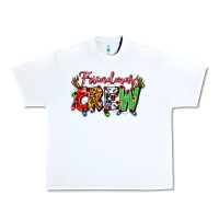 White friendsmas crew Urban Heavy Tee - Artiststas
