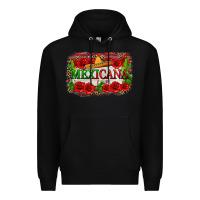 Black mexicana Premium Hoodie - Zillion Design Studio