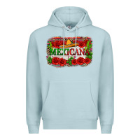 Blue Mist mexicana Premium Hoodie - Zillion Design Studio