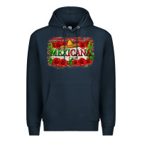 Navy mexicana Premium Hoodie - Zillion Design Studio