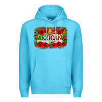 Ocean Blue mexicana Premium Hoodie - Zillion Design Studio