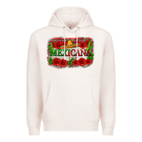 Pale Pink mexicana Premium Hoodie - Zillion Design Studio