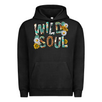 Pigment Black western wild soul with sunflowers Urban Hoodie - texasbilliewilder