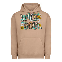 Pigment Burro western wild soul with sunflowers Urban Hoodie - texasbilliewilder