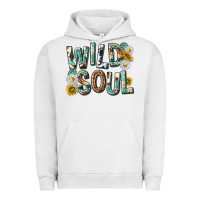 Pigment Lunar Rock western wild soul with sunflowers Urban Hoodie - texasbilliewilder
