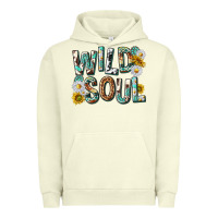Pigment Pistachio western wild soul with sunflowers Urban Hoodie - texasbilliewilder