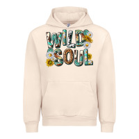 Sandshell western wild soul with sunflowers Urban Hoodie - texasbilliewilder