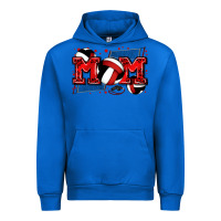 Cobalt mom volleyball Urban Hoodie - Zillion Design Studio
