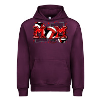 Mauve Wine mom volleyball Urban Hoodie - Zillion Design Studio
