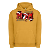 Pigment Peanut Butter mom volleyball Urban Hoodie - Zillion Design Studio