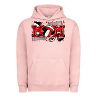 Pigment Salmon mom volleyball Urban Hoodie - Zillion Design Studio