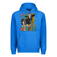 True Royal dont be a salty heifer with sunflowers Premium Hoodie - texasbilliewilder